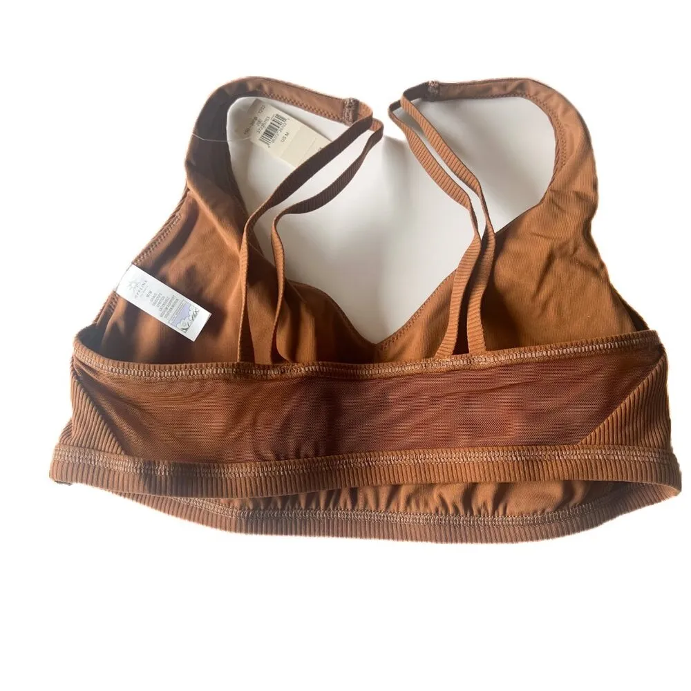 NWT Aerie Offline Goals Stretch Medium Support Ribbed Sports Bra Size Medium M - Image 7