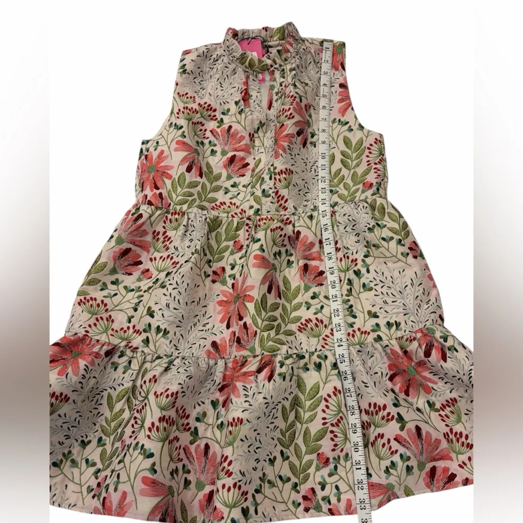 NWT THML Maci Embroidered Floral Mini Party Dress Size XS Whimsical Forest Fairy - Image 9