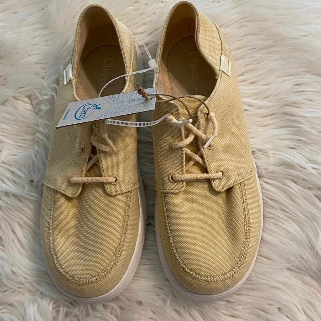 Chaco Summer Melon Canvas Shoes size 10D brand new with tag see all photos - Image 4