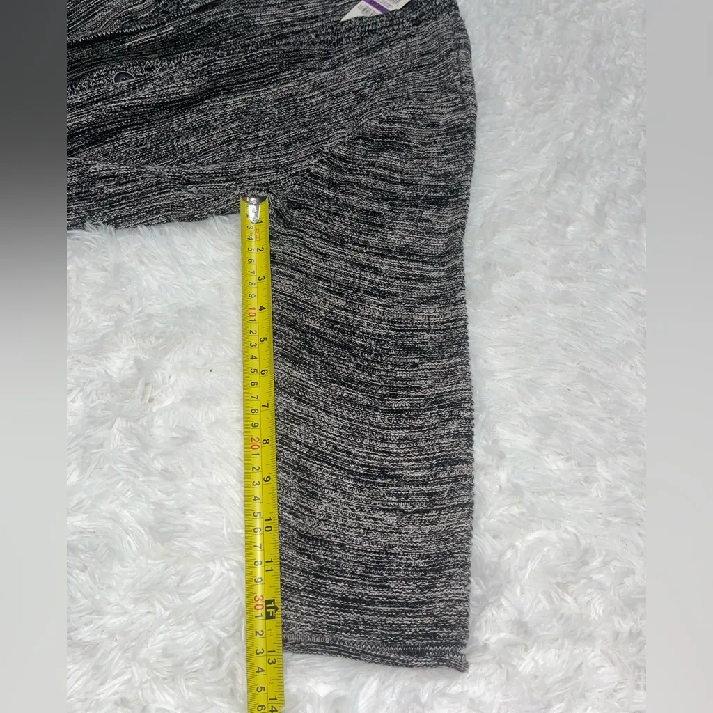 Style & Co. black white 3/4 sleeve cardigan sweater top NWT woman’s XXL - Image 5