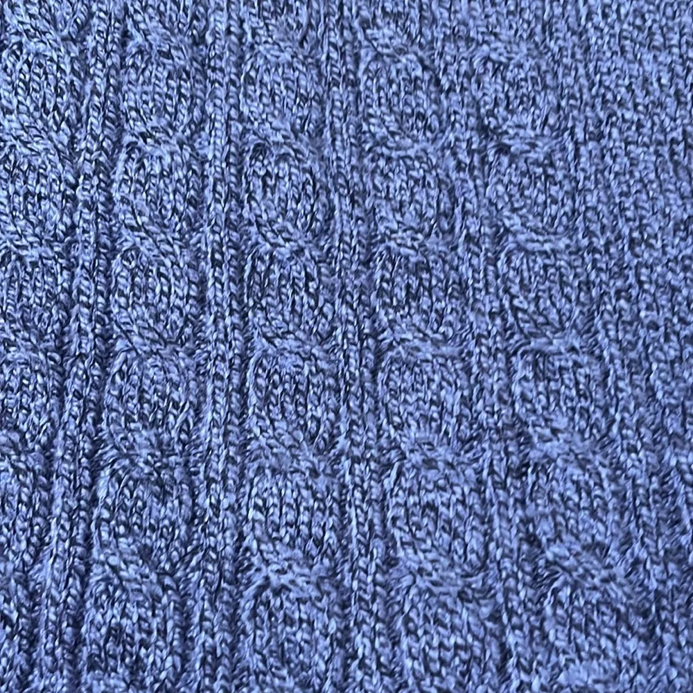 Vintage Karen Scott cable front sweater with pearl accent XLP - Image 7