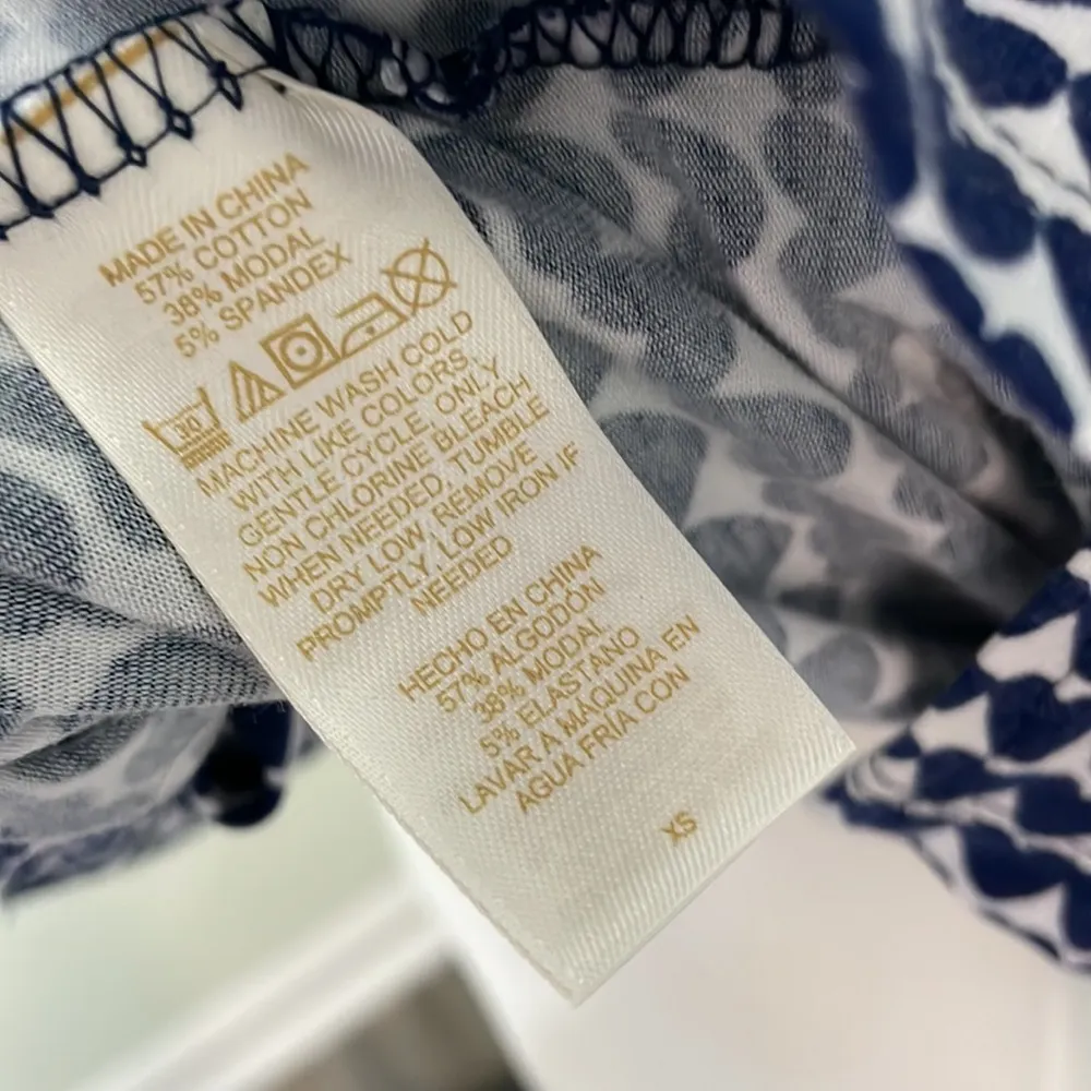 Kate Spade Hearts Pajama Top - Image 8