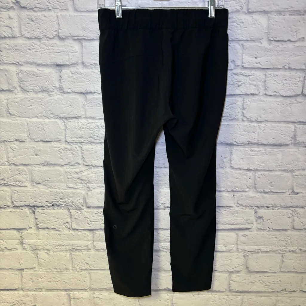 Lululemon On The Fly Pants Womens Black Athleisure Comfort Lounge Workout Gym - Image 5