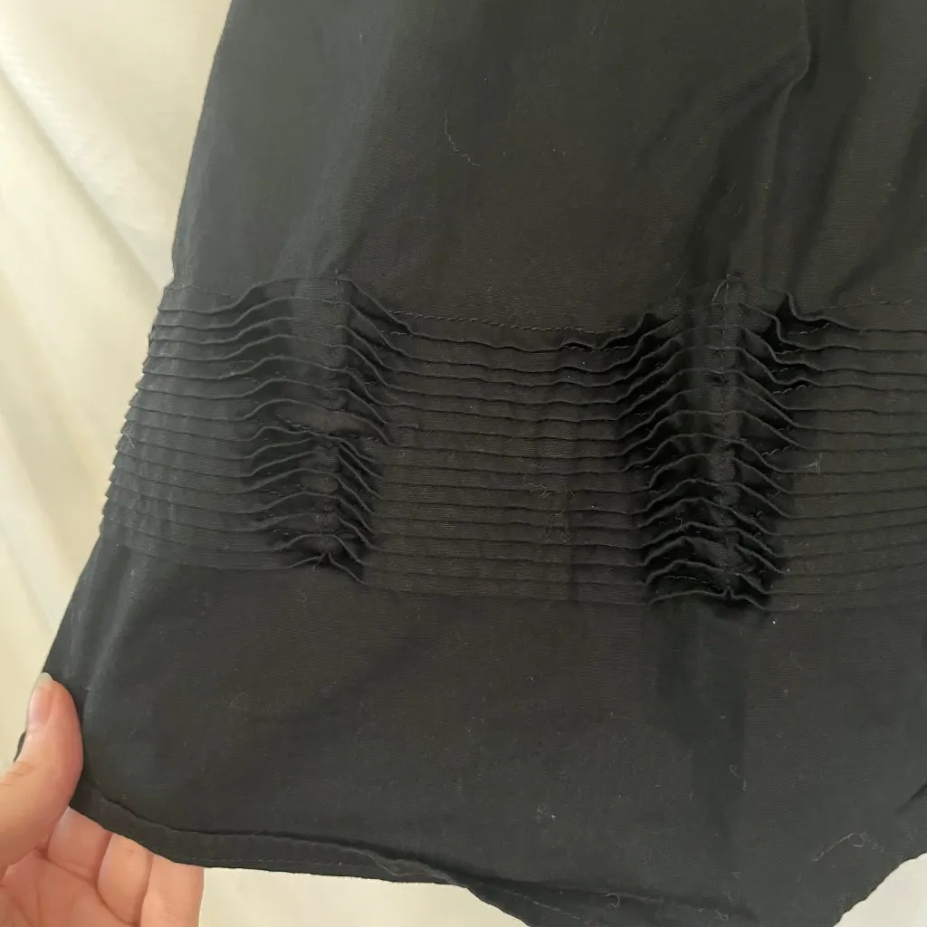 Black Mini Pleat Dress by Fishbowl small - Image 4