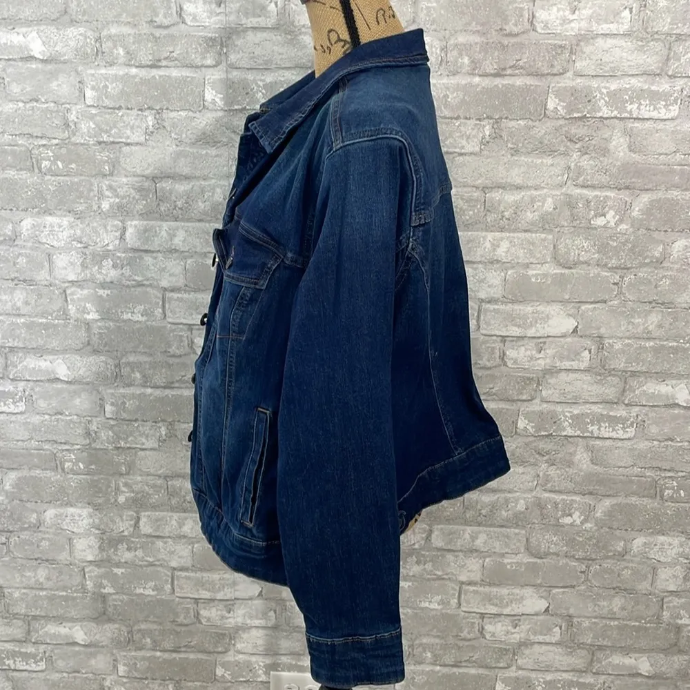 Chaps Denim Button Up Jacket - Image 3