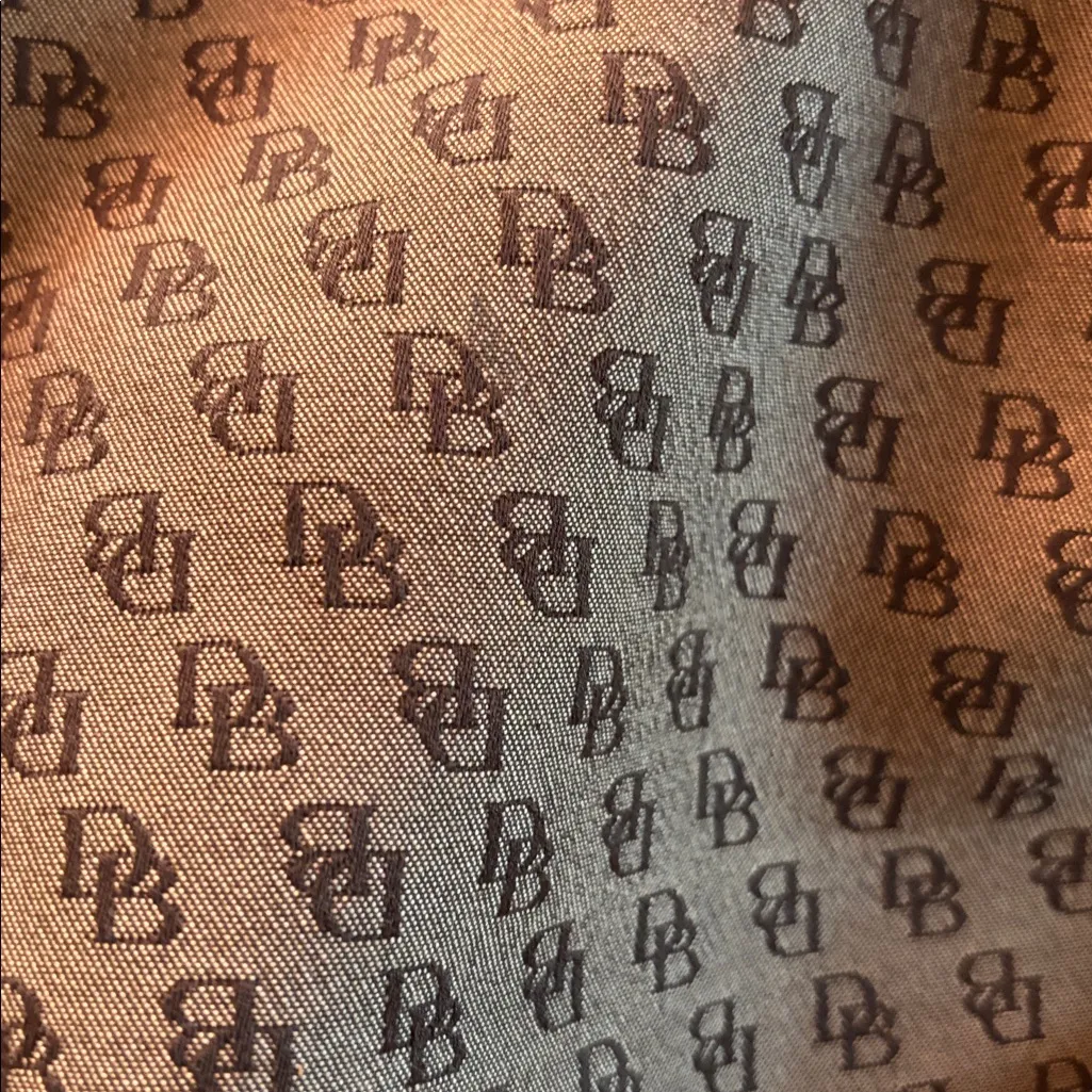 Vintage Dooney & Bourke Monogrammed Handbag - Image 4