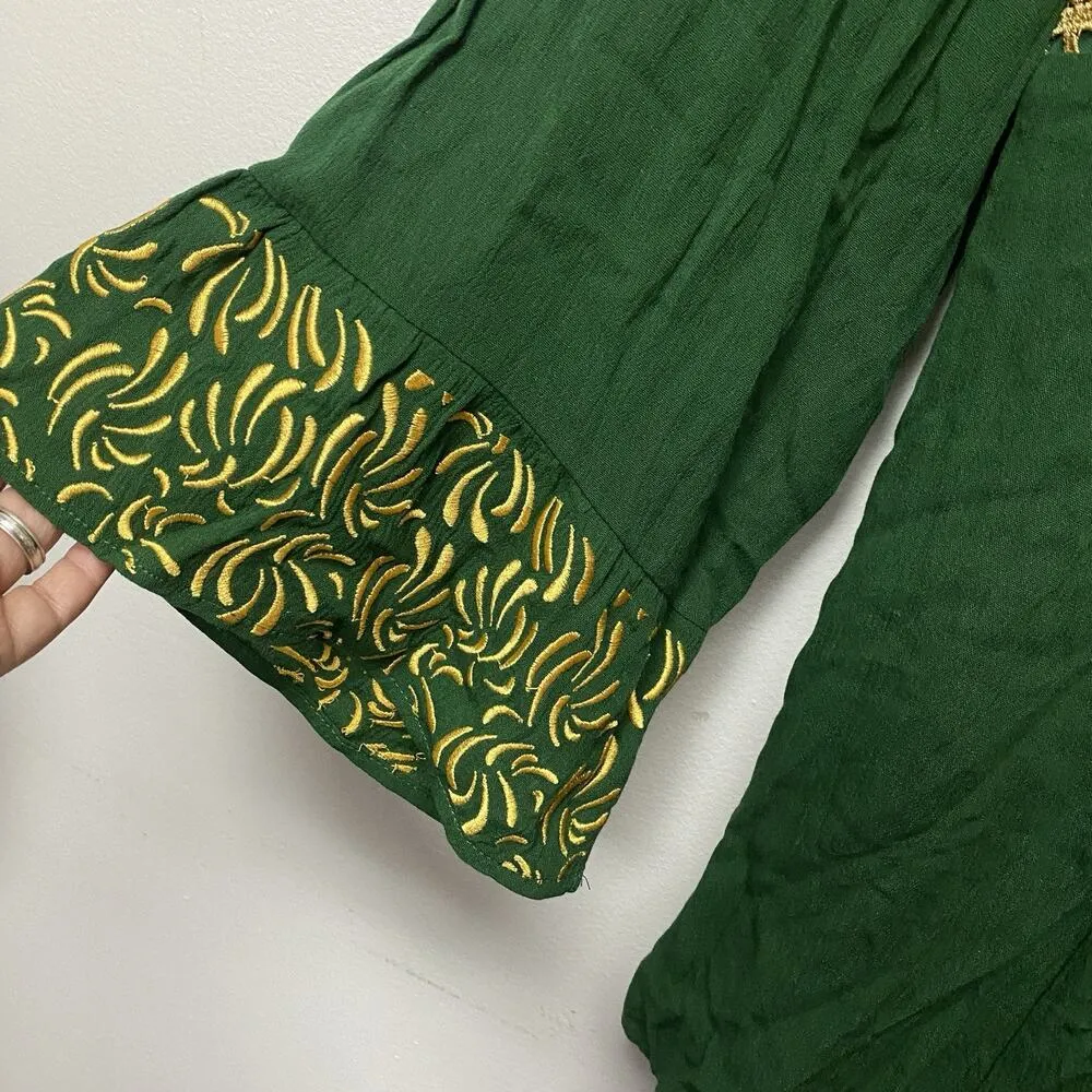 Torrid Game Of Thrones House Of The Dragon Tunic Top Womens 4X 26 Green & Gold - Image 3