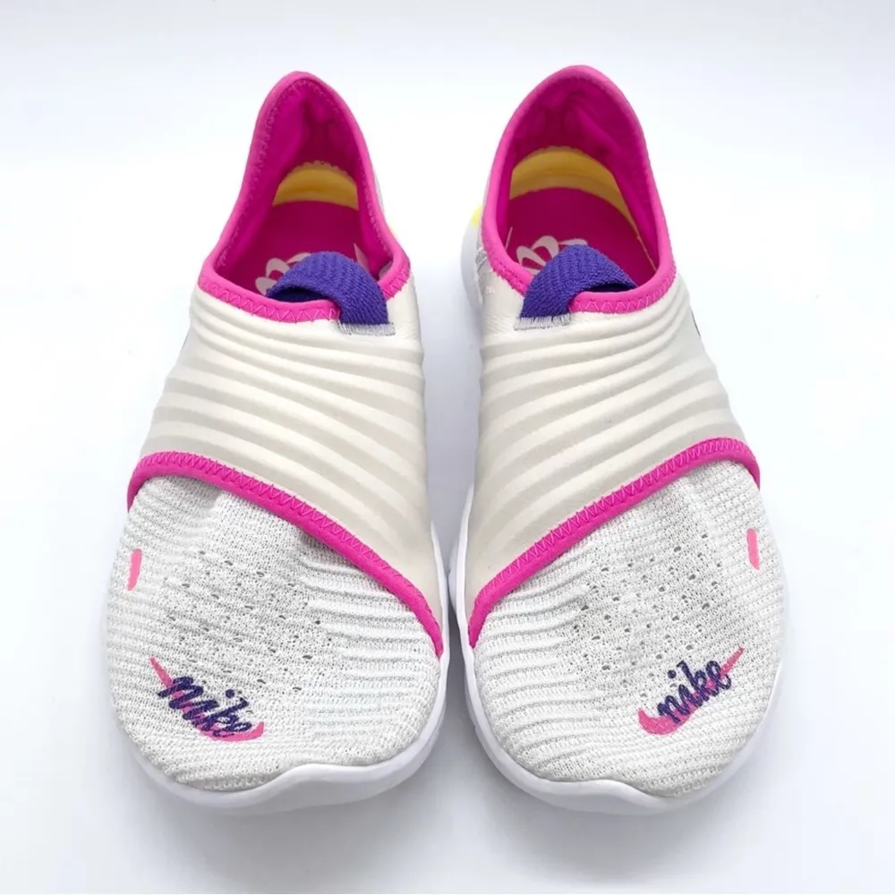 Nike Free RN Flyknit 3.0 Lightweight Slip On Athletic Running Shoes 9 - Image 4