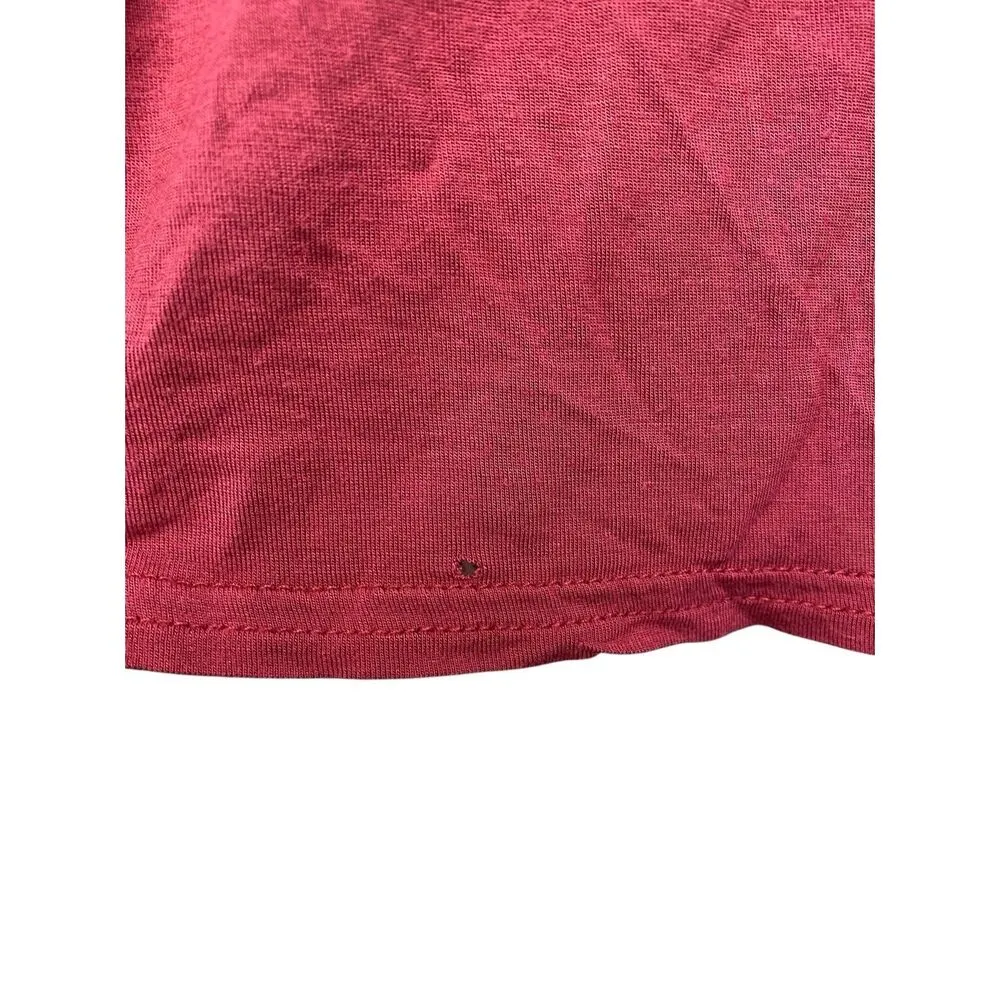 Divided Cropped T Shirt Womens Size 4 Crop Top Lounge Casual Boho Gym Workout - Image 5