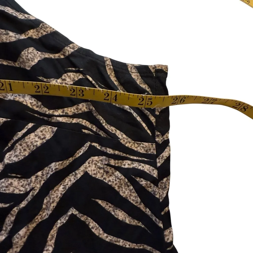 Torrid Ava Stretch Challis Wave Tiger Print Cami Tank Size 3X Animal Edgy Rocker - Image 9