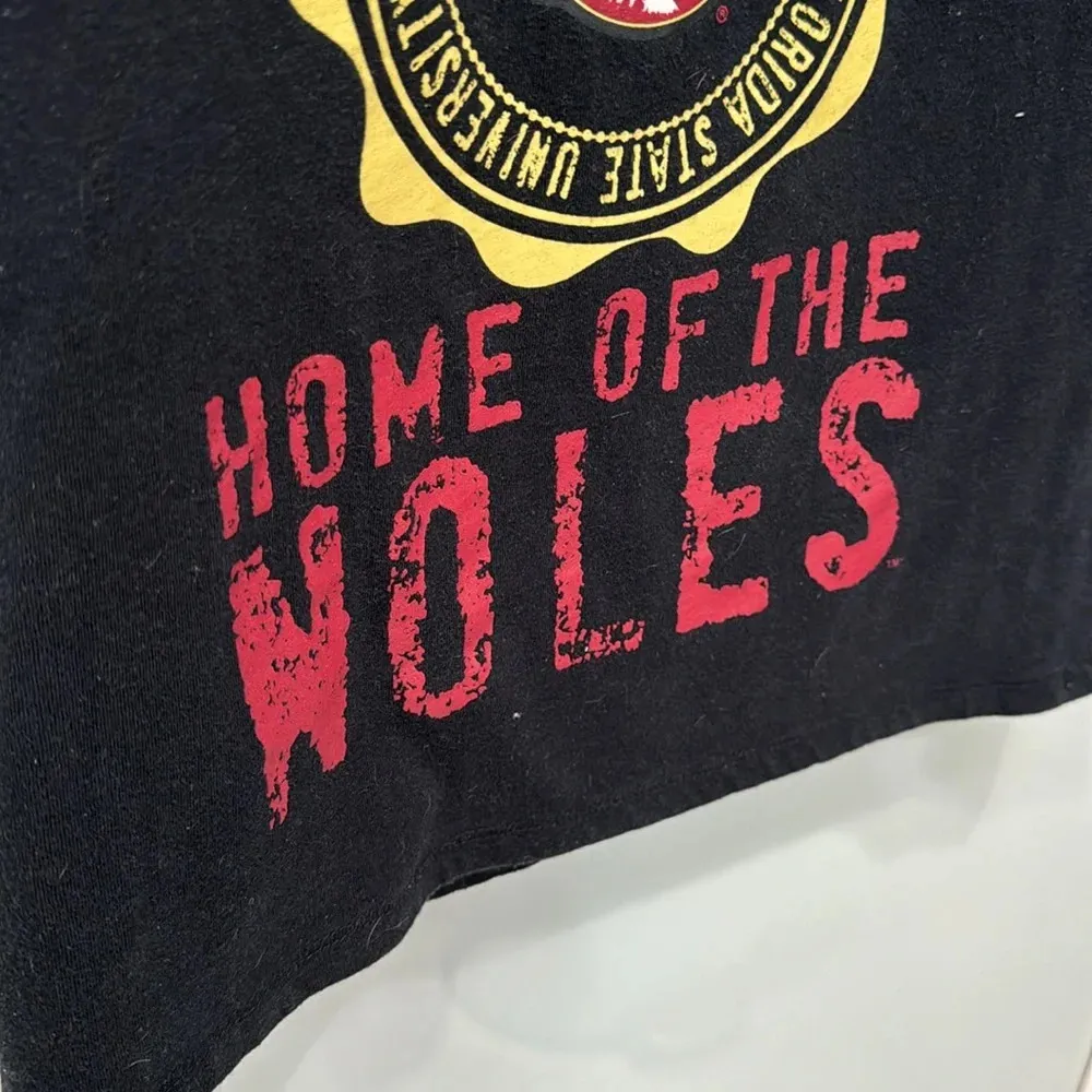 Florida State Seminoles FSU Black Women’s Short Sleeve Shirt Sz Medium - Image 4