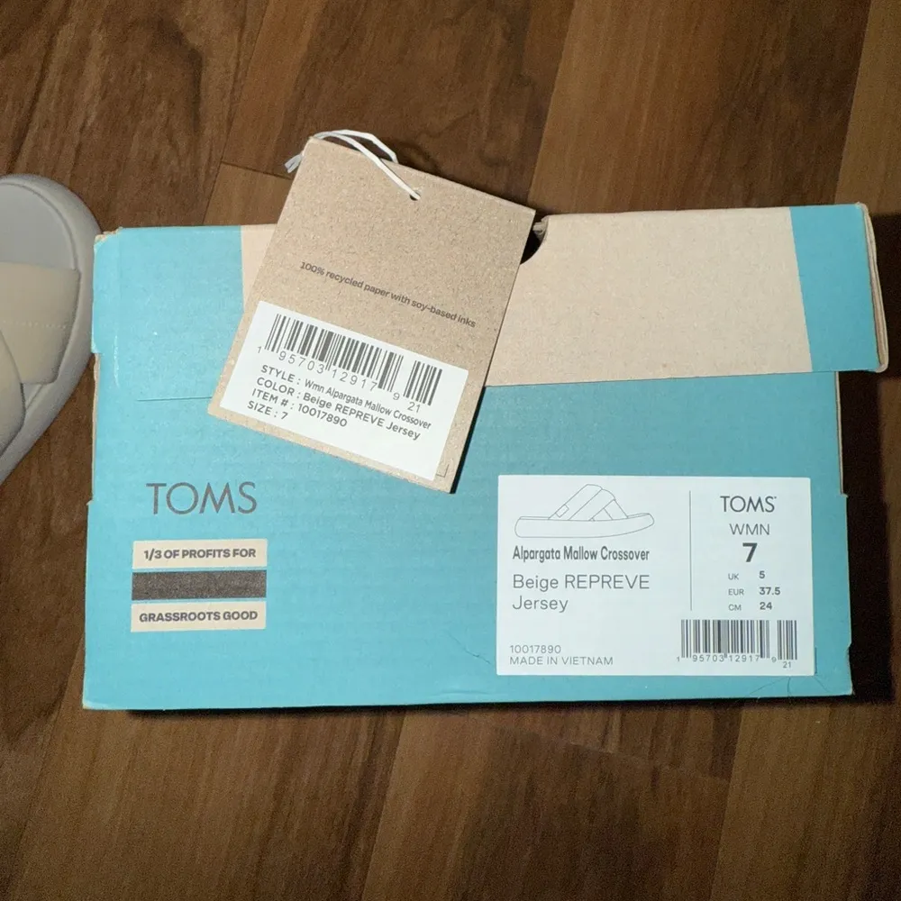 Alpargata Mallow Crossover Beige Sandal - Image 8