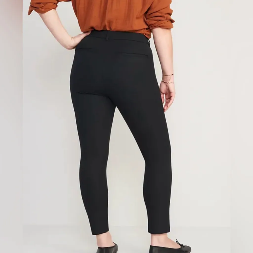 Old Navy HR Pixie Skinny Black Skinny Pants SZ:18T - Image 2