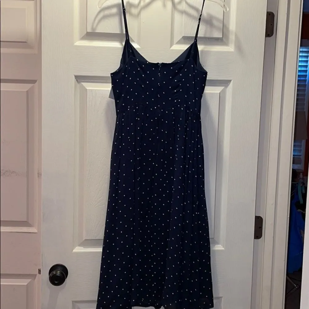 BB Dakota Sloane Navy & White polka dot dr… - Image 6