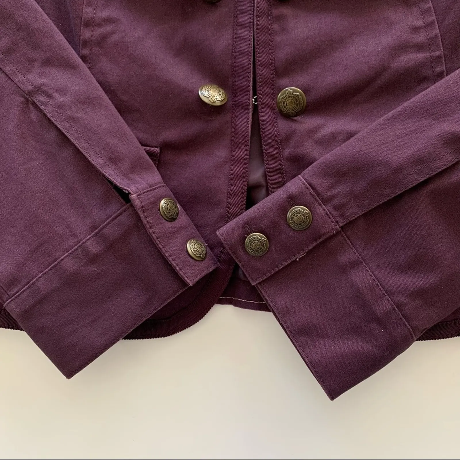 Via Penny Lane Reworked Apparel | Diana Ross Graphic Purple Blazer Jacket - Image 8