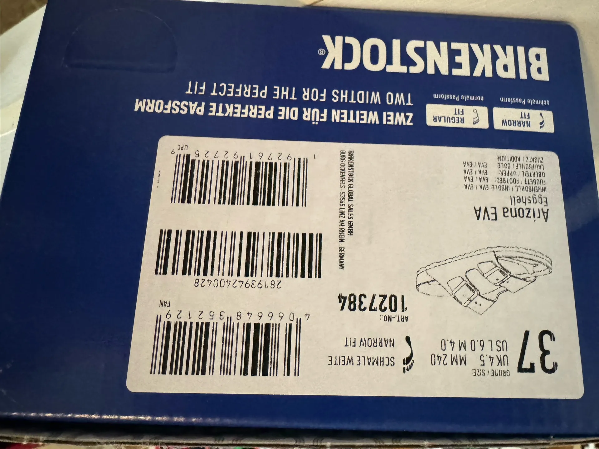 Arizona Birkenstock Sandals Eva - Image 6