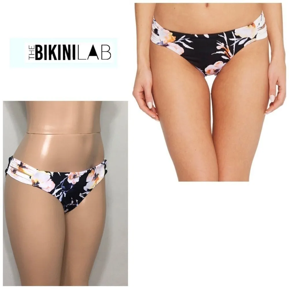 The Bikini Lab  floral bikini bottoms. NWT - Image 2