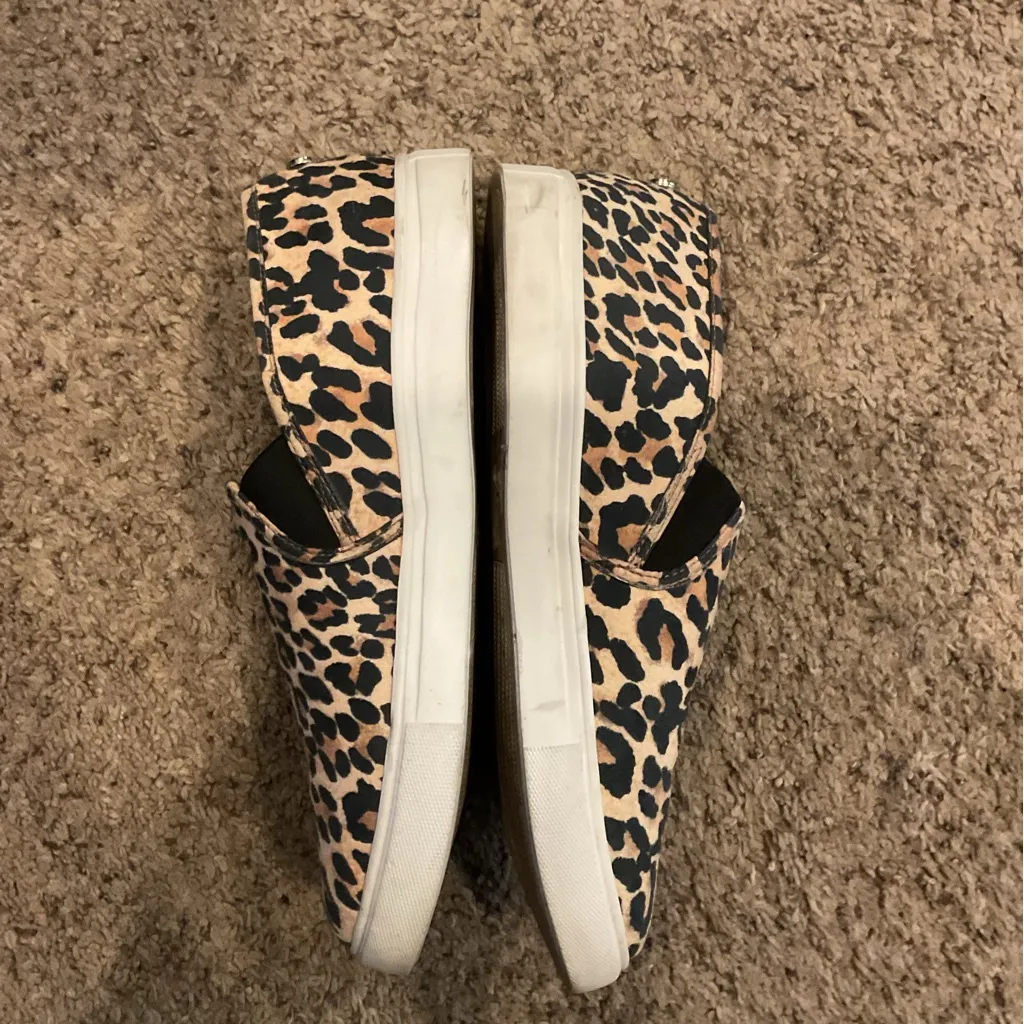 Steve Madden  Animal Print Slip-On Shoes size 10 - Image 3