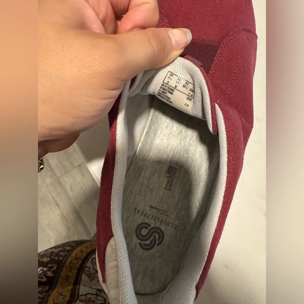 Clarks arla sage maroon Red Slip - Image 12