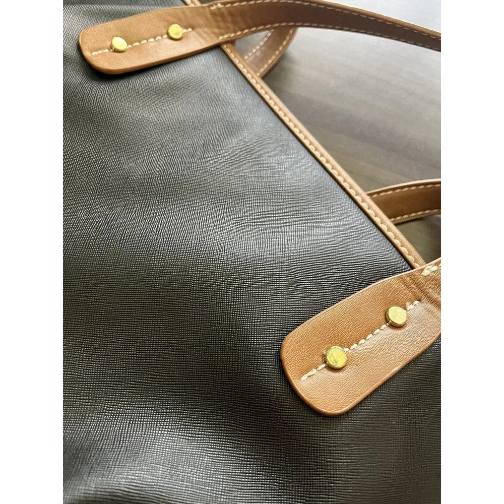 Marc Fisher Black & Blue Vegan Leather Crocodile Shoulder Bag Purse - Image 7