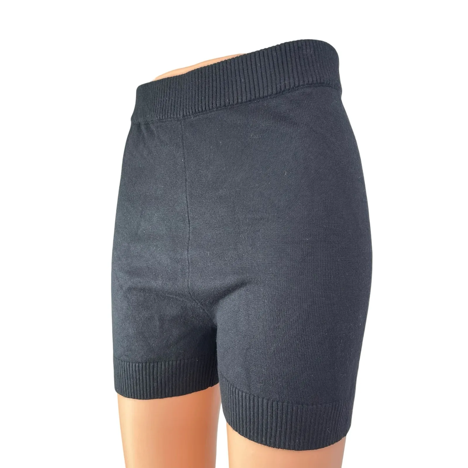 Princess Polly Black High Rise Shapewear Athletic Activewear Biker Shorts Sz M/L - Image 3