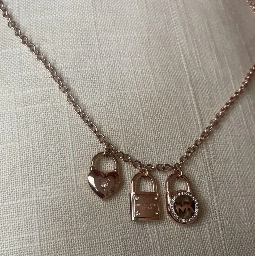 Rose Gold Necklace NWT - Image 2