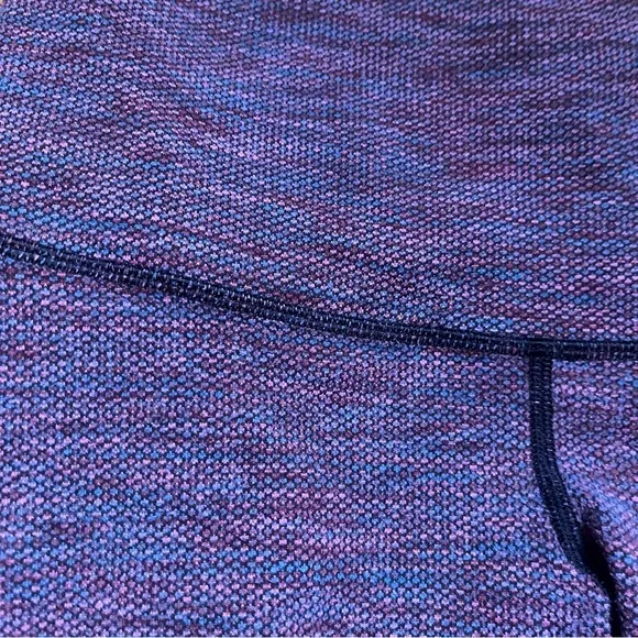 Lululemon high times crop in purple diamond jacquard - Image 2