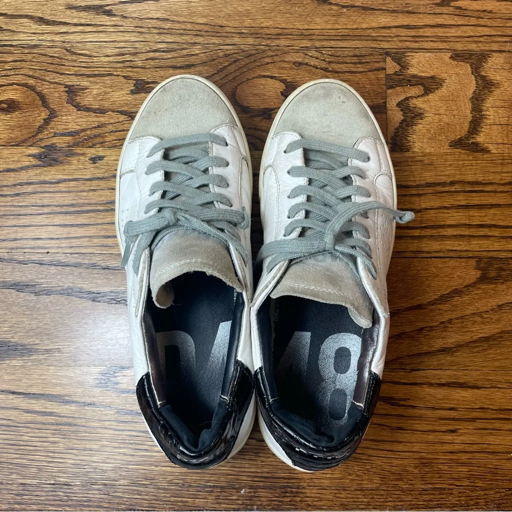 P448  Gray and White Sneakers - Image 7