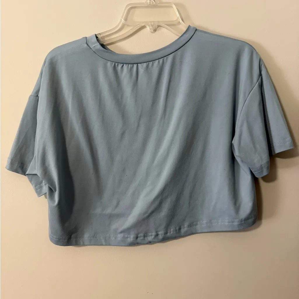 SHEIN x Boture Have a Good Day Crop Top - Image 5