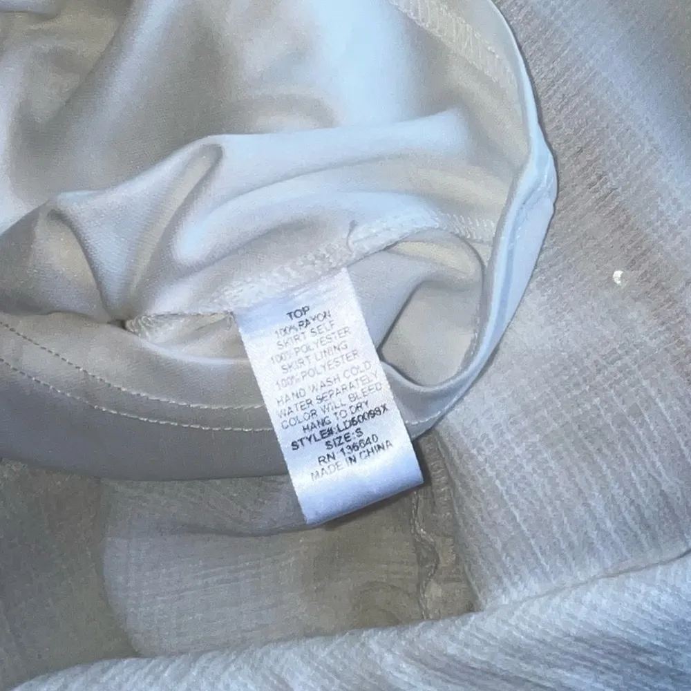 L'ATISTE NWT S Sleeveless Strap
V-neck Boho Embroidered Summer Dress Womens - Image 4