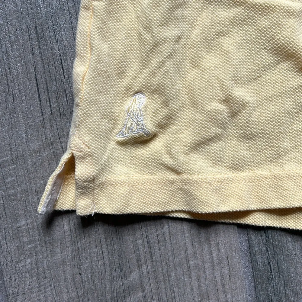 Ping Yellow Polo Shirt Lightweight Cotton Blend - Image 5