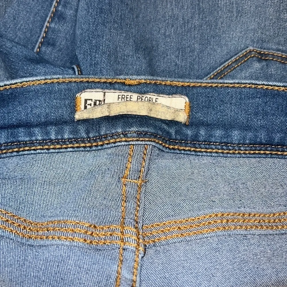 Free People Skinny BLUE Jeans Style 61855-16515125 Size‎ 24 - Image 5