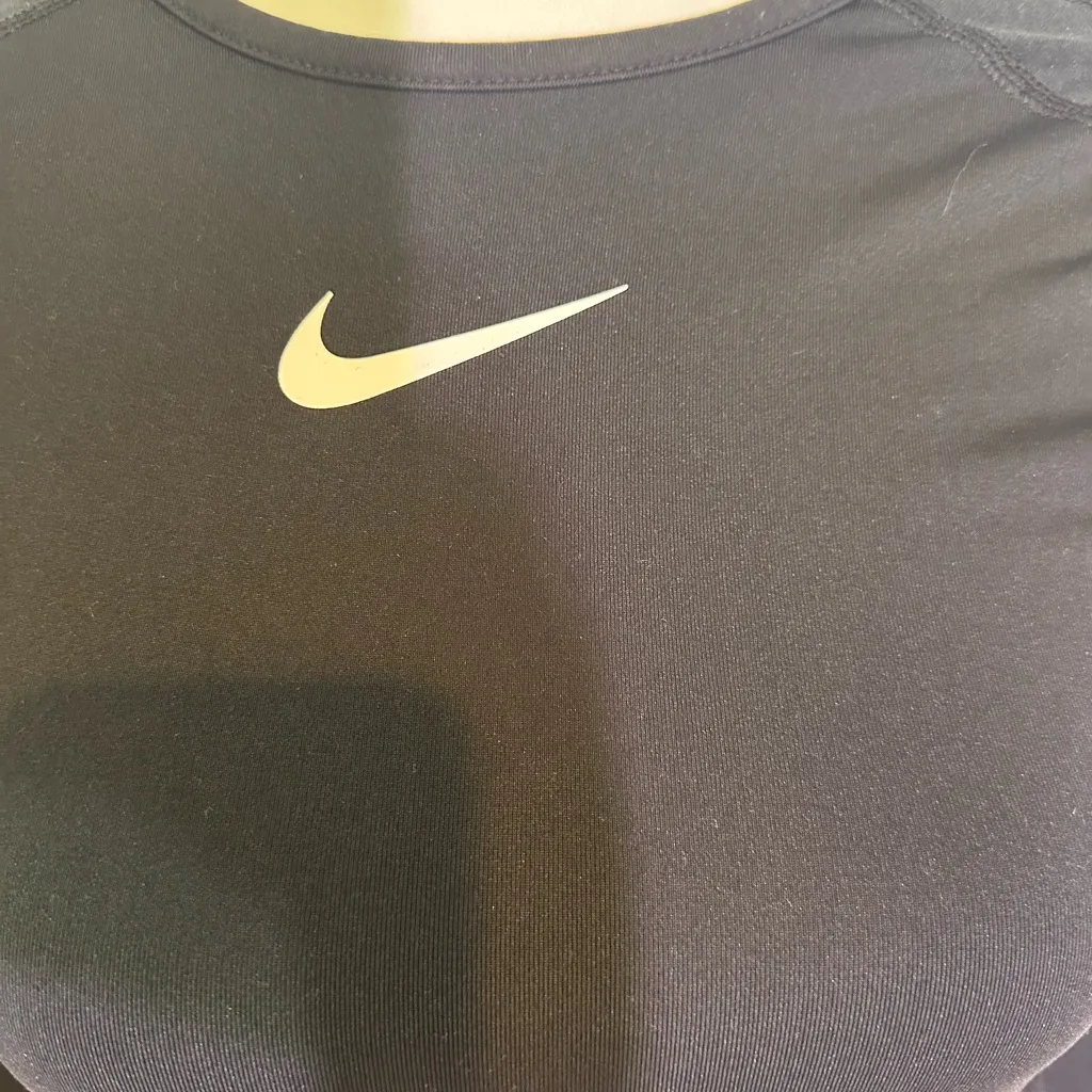 Nike Women's Black Long Sleeve Tee - Image 5