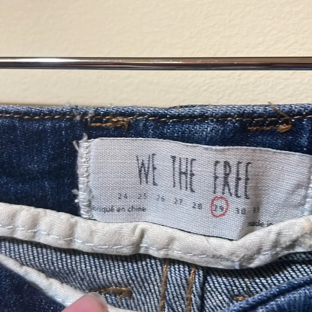 Womens We The Free Shes All That Denim Skirt - Image 2
