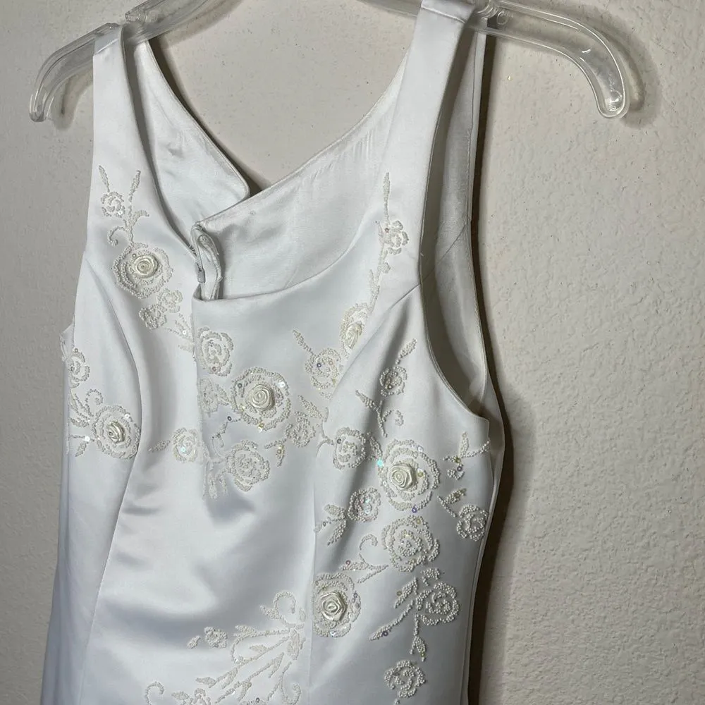 Dollar Clothing Wedding‎ Dress White - Image 7