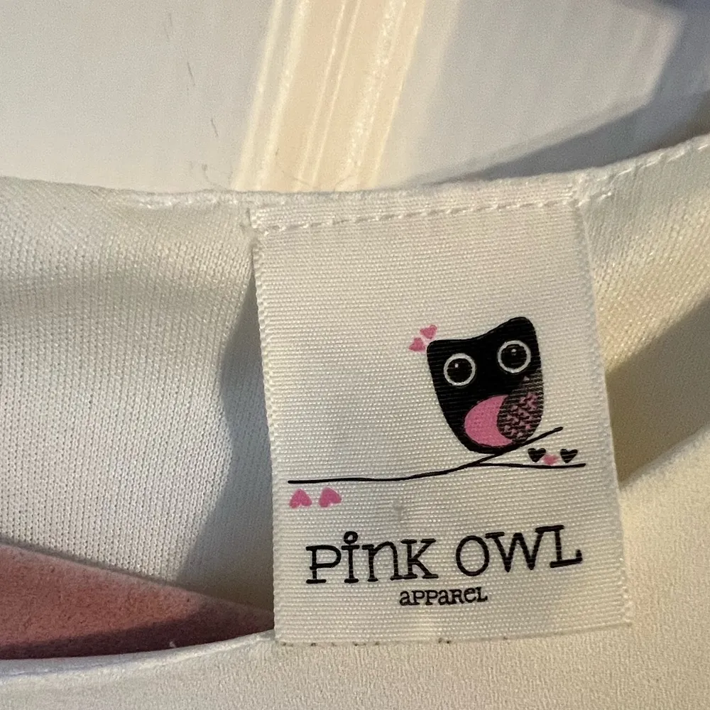 Pink Owl Apparel Colorblock Women's Mini Dress Blue, Green, and White Size Small - Image 3