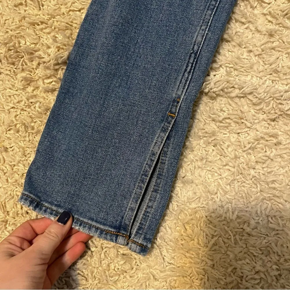 Abercrombie and Fitch the skinny high rise curve love jeans size 2/26r - Image 5