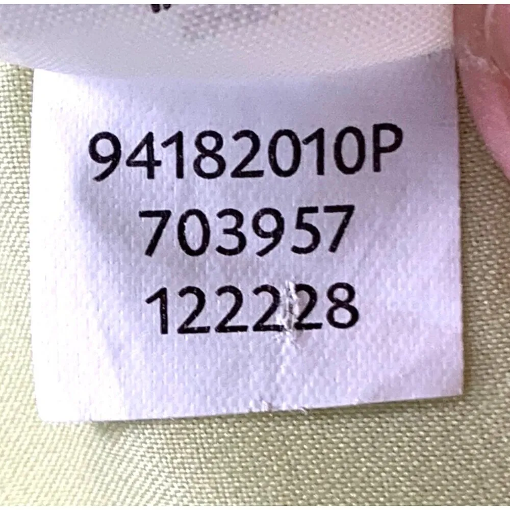 J. Jill Button Trench Jacket Linen Blend Long Sleeve Button Front PS Lime Green - Image 12