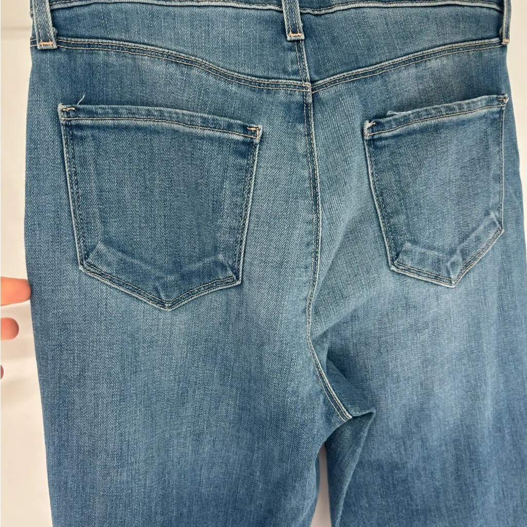 L'AGENCE Luxury Denim Tapered Leg High Waist Jeans - Image 5