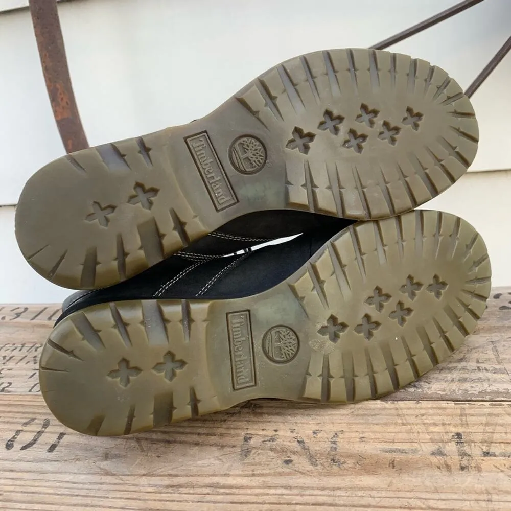 Timberland leather wedge ankle bootie boots 7 1/2 M - Image 4