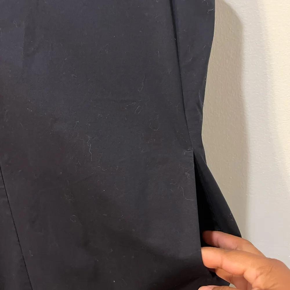 Eileen Fisher Cotton Blend Ponte Zip Up Dress - Image 5