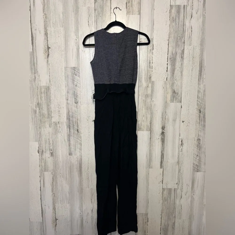 Jumpsuit with belt Gray Size 6 - Image 7