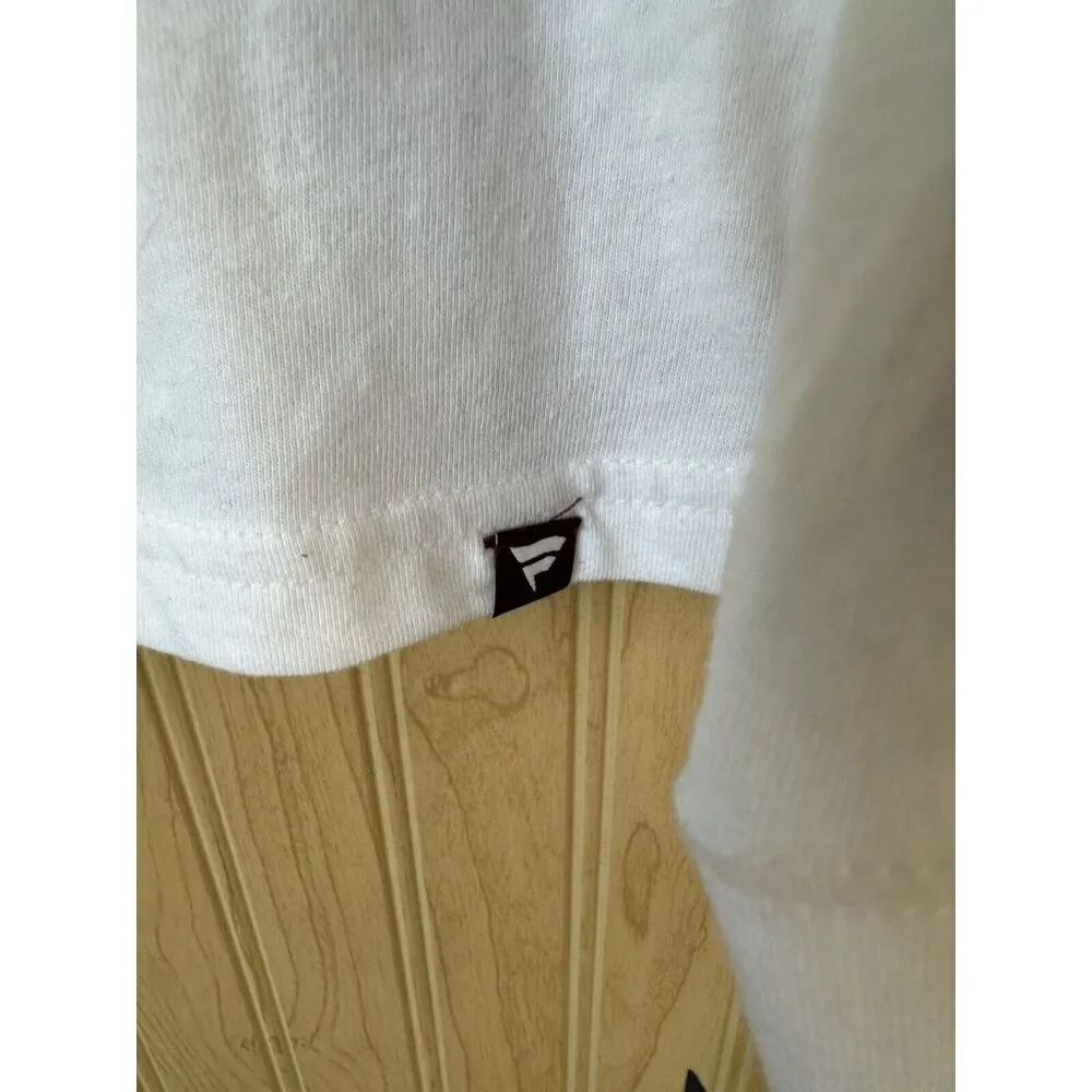 Women Fanatics White Minnesota Golden Gophers Retro Power Stripe Long Sleeve SM - Image 4