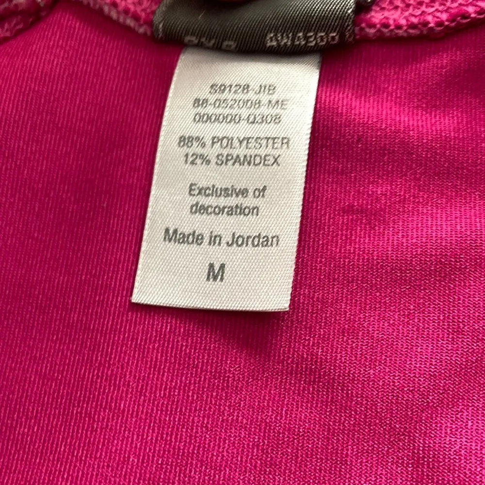 Champion  Magenta Full Zip Athletic Jacket Size Medium Sweater Run Train M EUC - Image 6