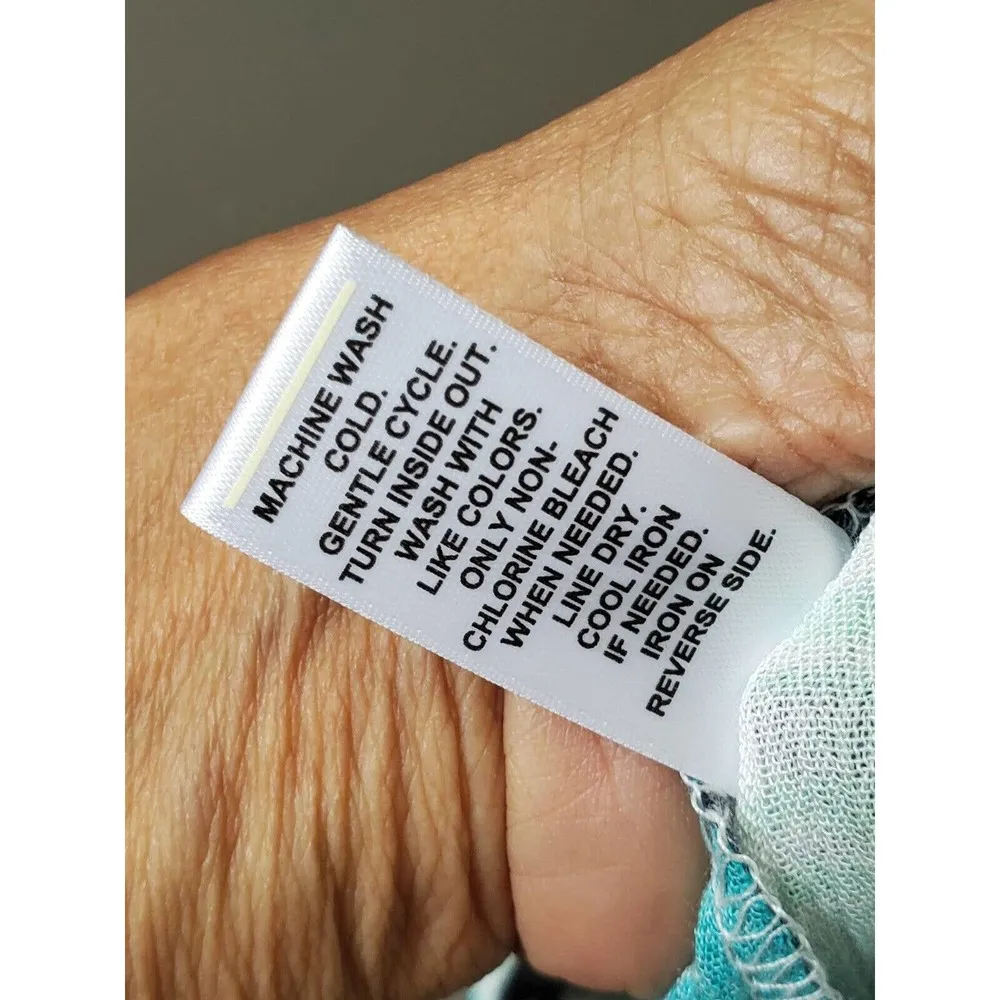 EST. 1946 Women's Multicolor 100% Rayon Round Neck Sleeveless Top Blouse 18/20W - Image 13