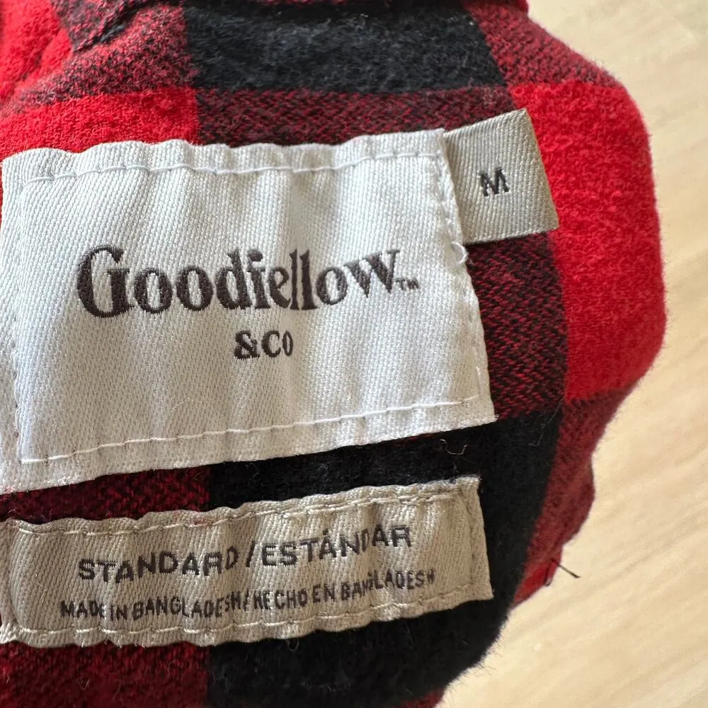 Star Wars Last Jedi Plaid Flannel Shirt MEDIUM Red Shacket Oversized One of Kind - Image 5