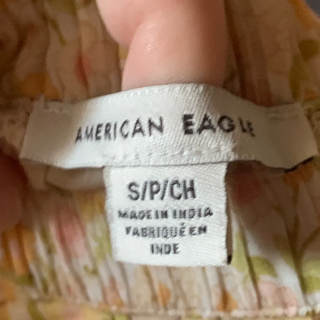 American Eagle Outfitters Floral Dress - Pink and Yellow - Image 4