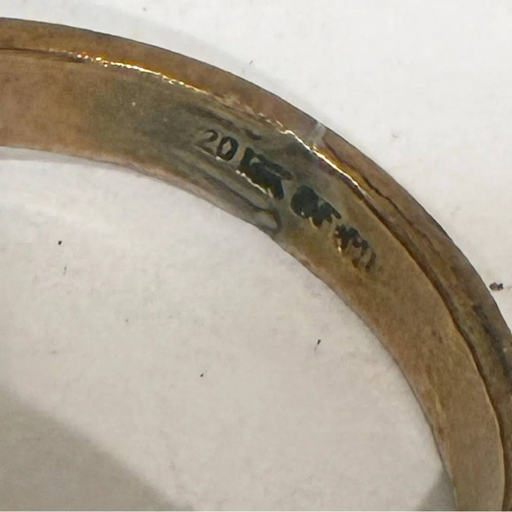 Vintage Gold Filled Unisex Ring Size 8.5 - Image 3