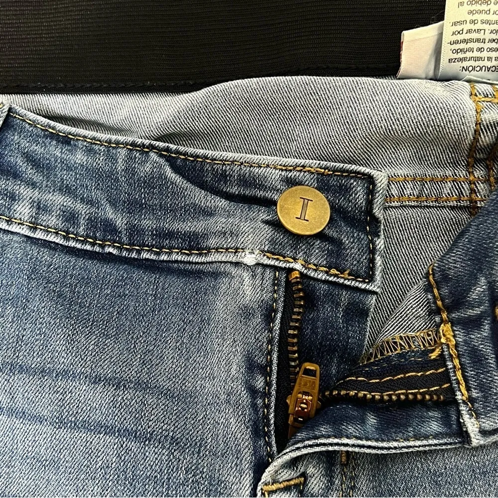 Isabel Maternity Low Rise Under Belly Brushed Back Skinny Jegging Size 6/28 R - Image 7