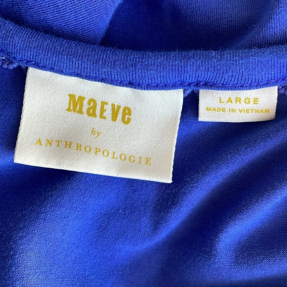 Anthropologie Maeve Valencia Tie
Belted Midi Dress - Image 6